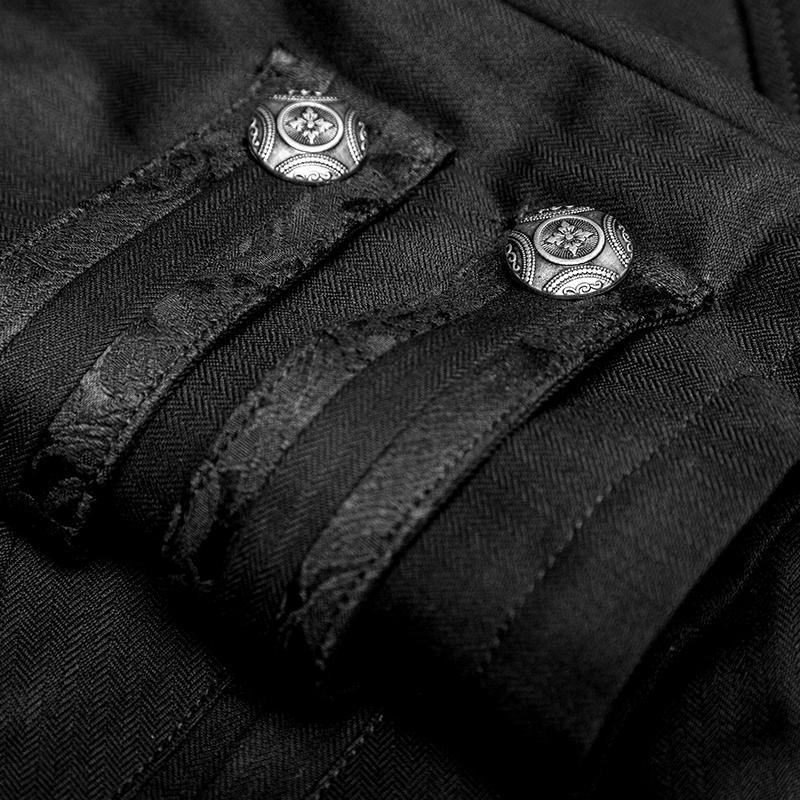 Men's Gothic Two-pieces Jacket - Image 7