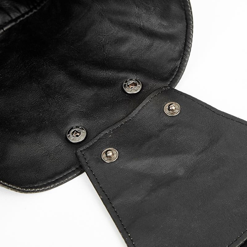 Men's Retro Multilayer Faux Leather Vest - Image 6