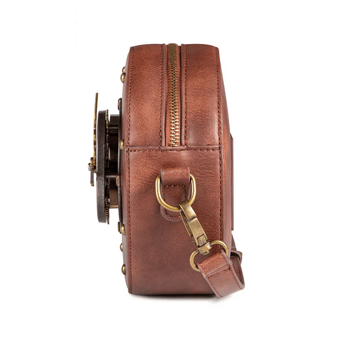 Steampunk Circular Clock Shoulder Bag - Image 4