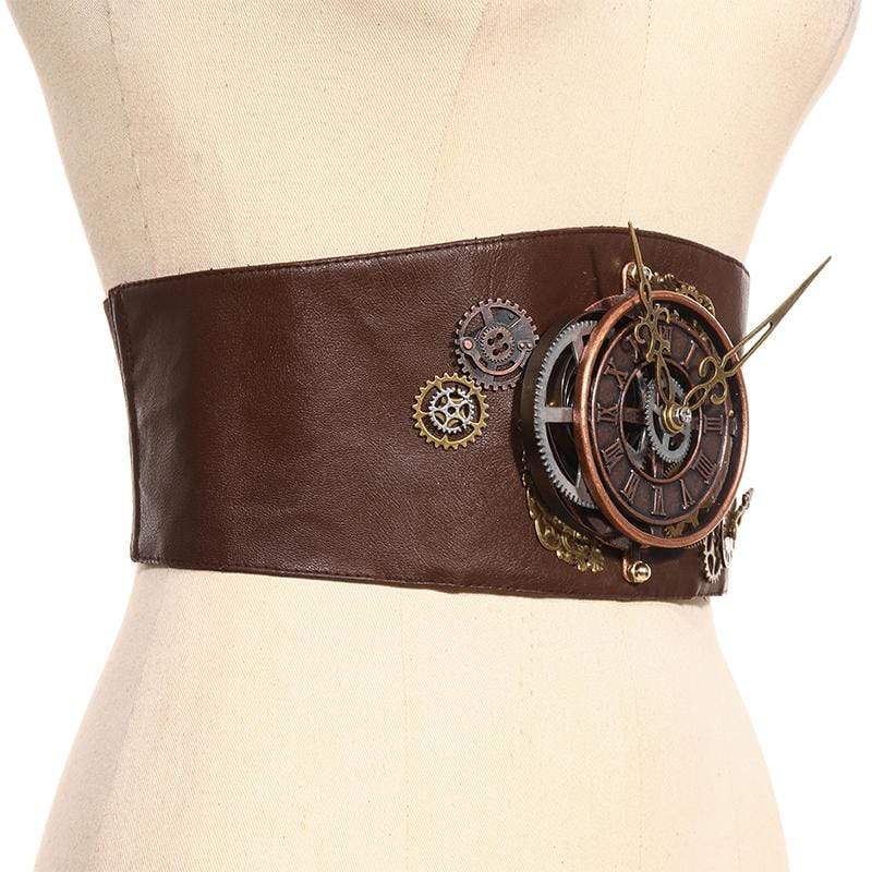 Steampunk Clock part Broad Waist Belt - Image 10