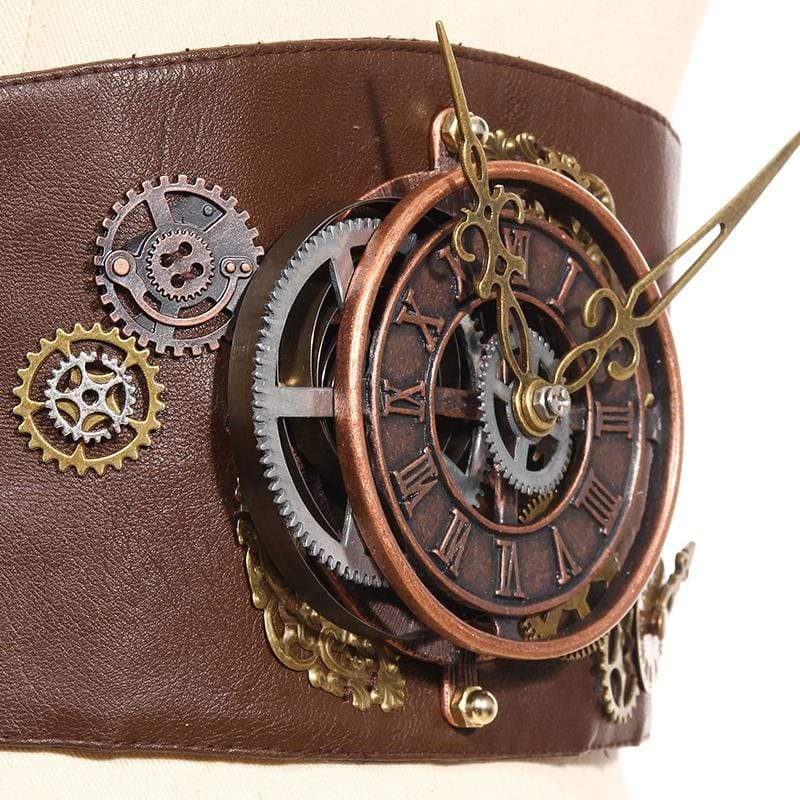 Steampunk Clock part Broad Waist Belt - Image 12