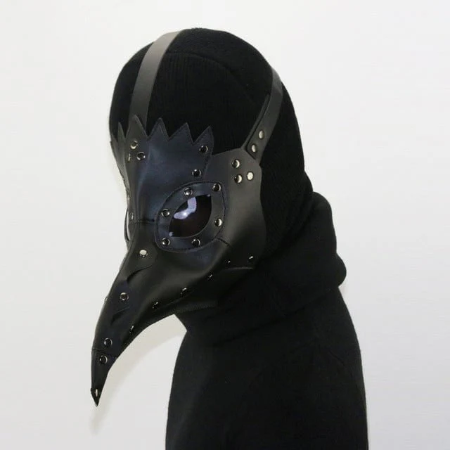 Steampunk Crest Nailed Splice Halloween Mask - Image 3