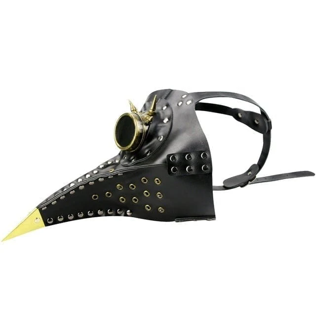 Steampunk Cutout Nailed Splice Beak Mask - Image 5