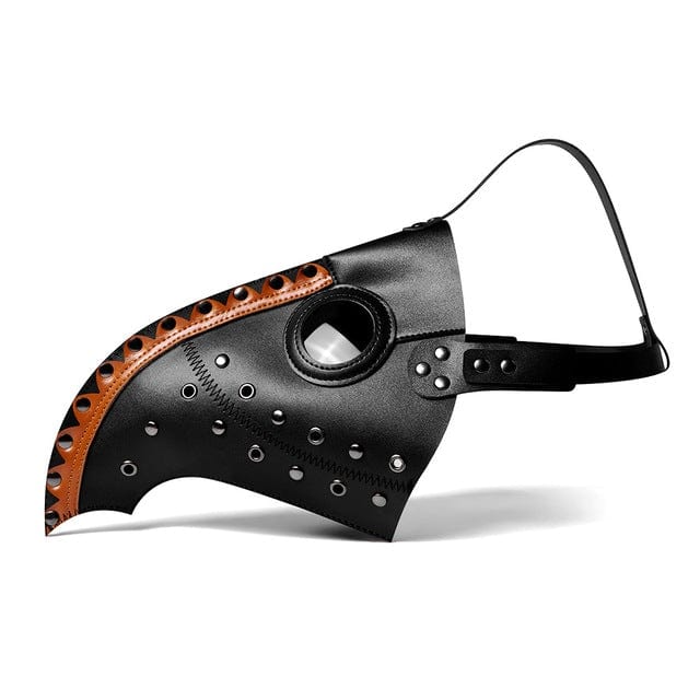 Steampunk Double Color Nailed Masquerade Mask - Image 5