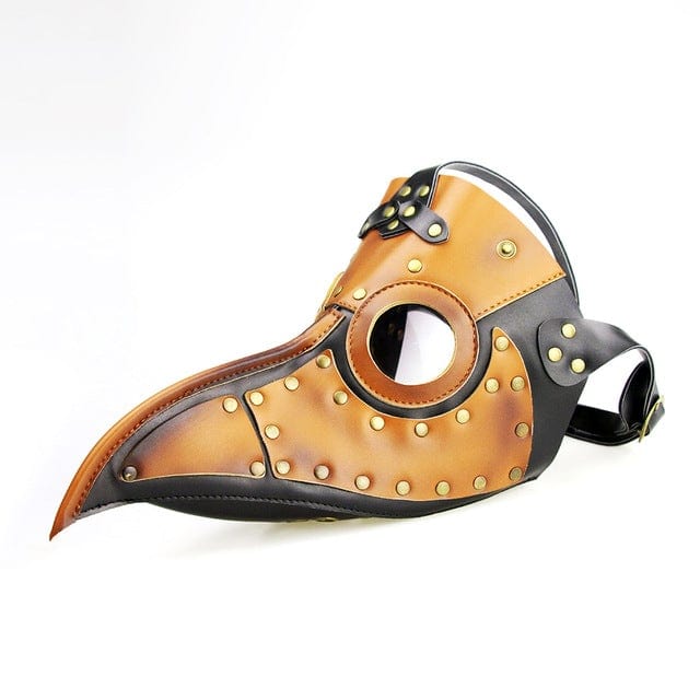 Steampunk Double Color Splice Beak Mask - Image 5