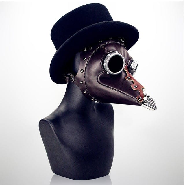 Steampunk Faux Leather Splice Hat - Image 3