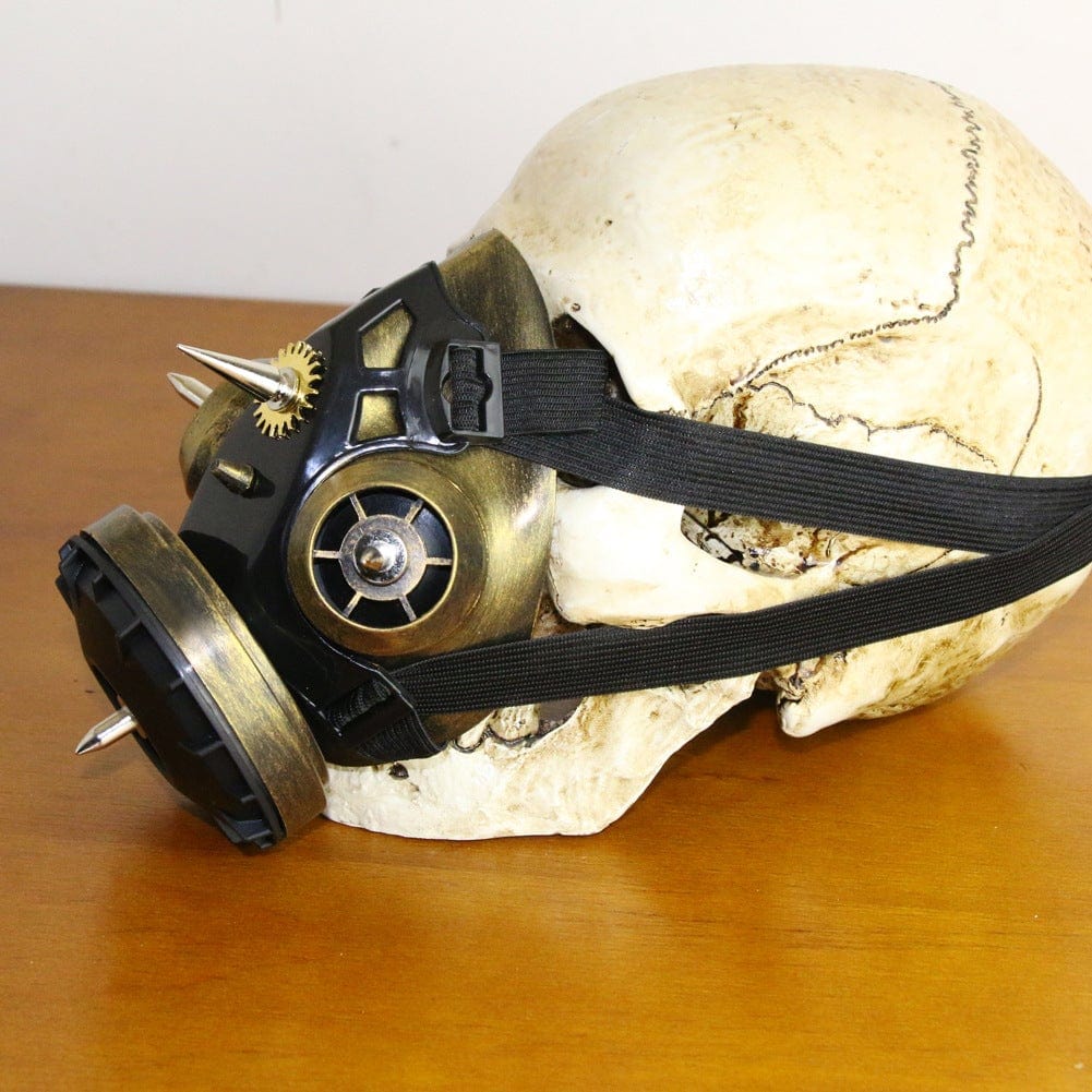 Steampunk Goggles Halloween Gas Mask - Image 4