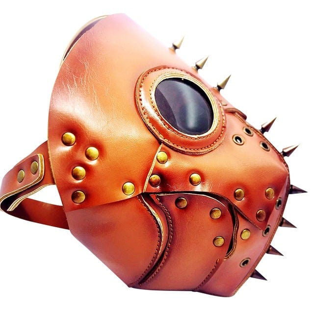 Steampunk Nailed Rivets Halloween Mask - Image 5