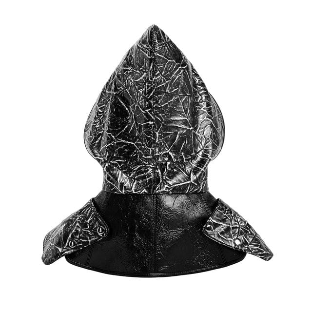 Steampunk Plicated Shoulder Pads Hat - Image 3