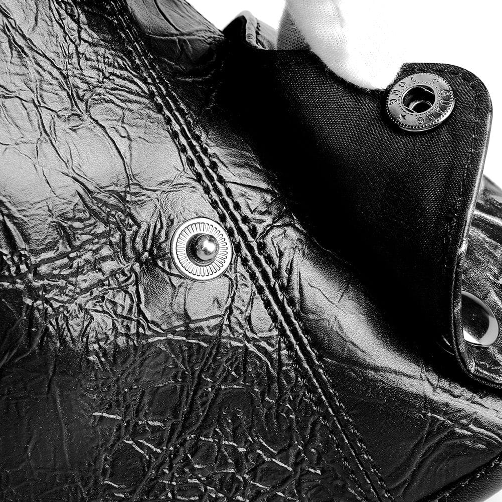 Steampunk Plicated Shoulder Pads Hat - Image 4