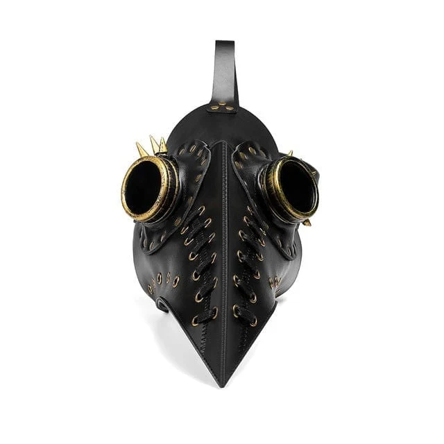 Steampunk Stitch Rivets Beak Mask - Image 4