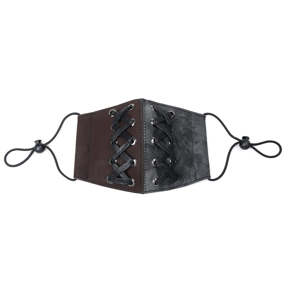 Steampunk Strappy Replaceable Filter Mask - Image 3
