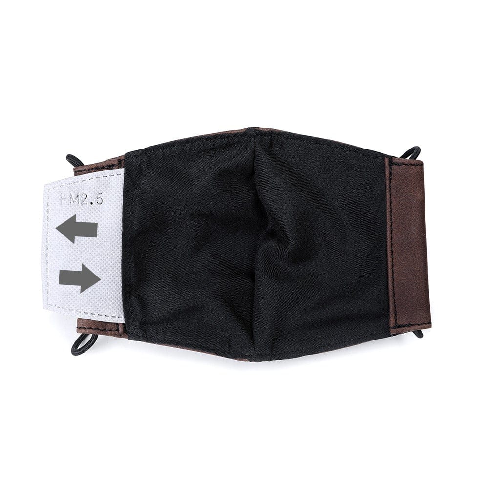 Steampunk Strappy Replaceable Filter Mask - Image 4