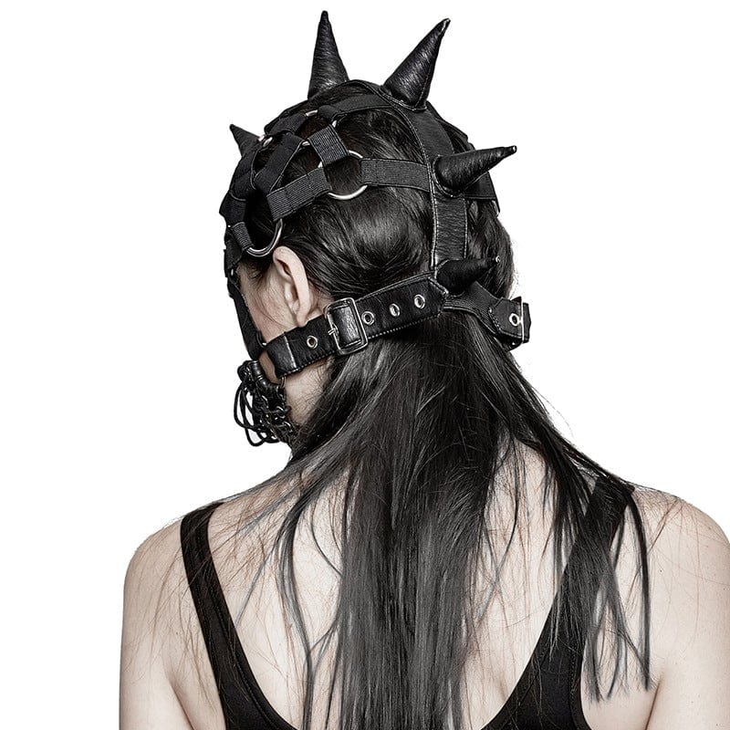 Steampunk Strappy Subulate Elastic Mask - Image 3
