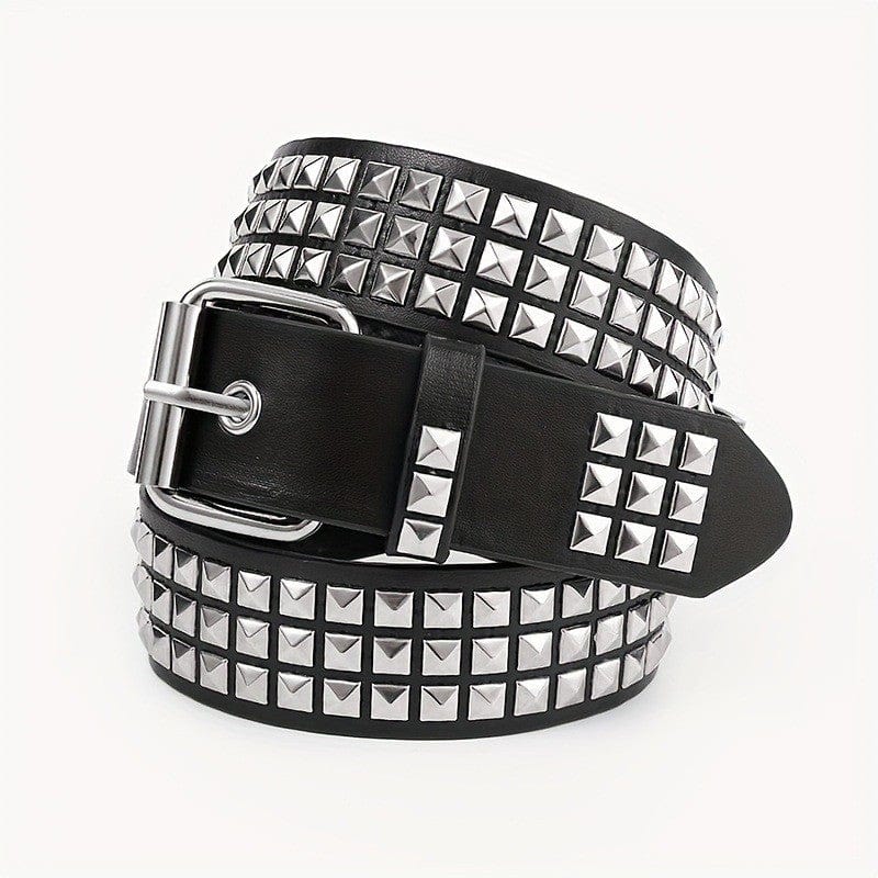 Unisex Punk Rock Metal Rivet Belts - Image 4