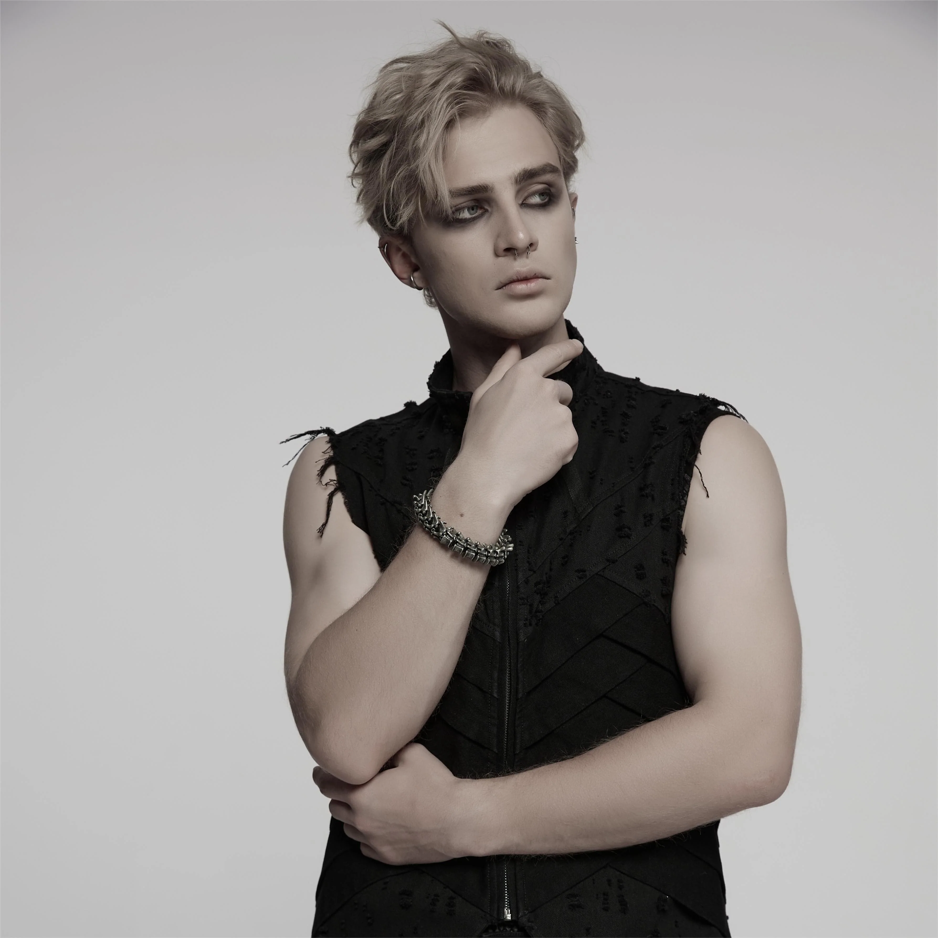 Unisex Punk Skeleton Bracelet - Image 2