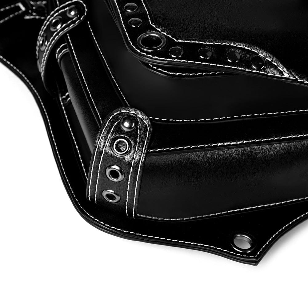 Unisex Punk Snakeskin Waist Bag - Image 6