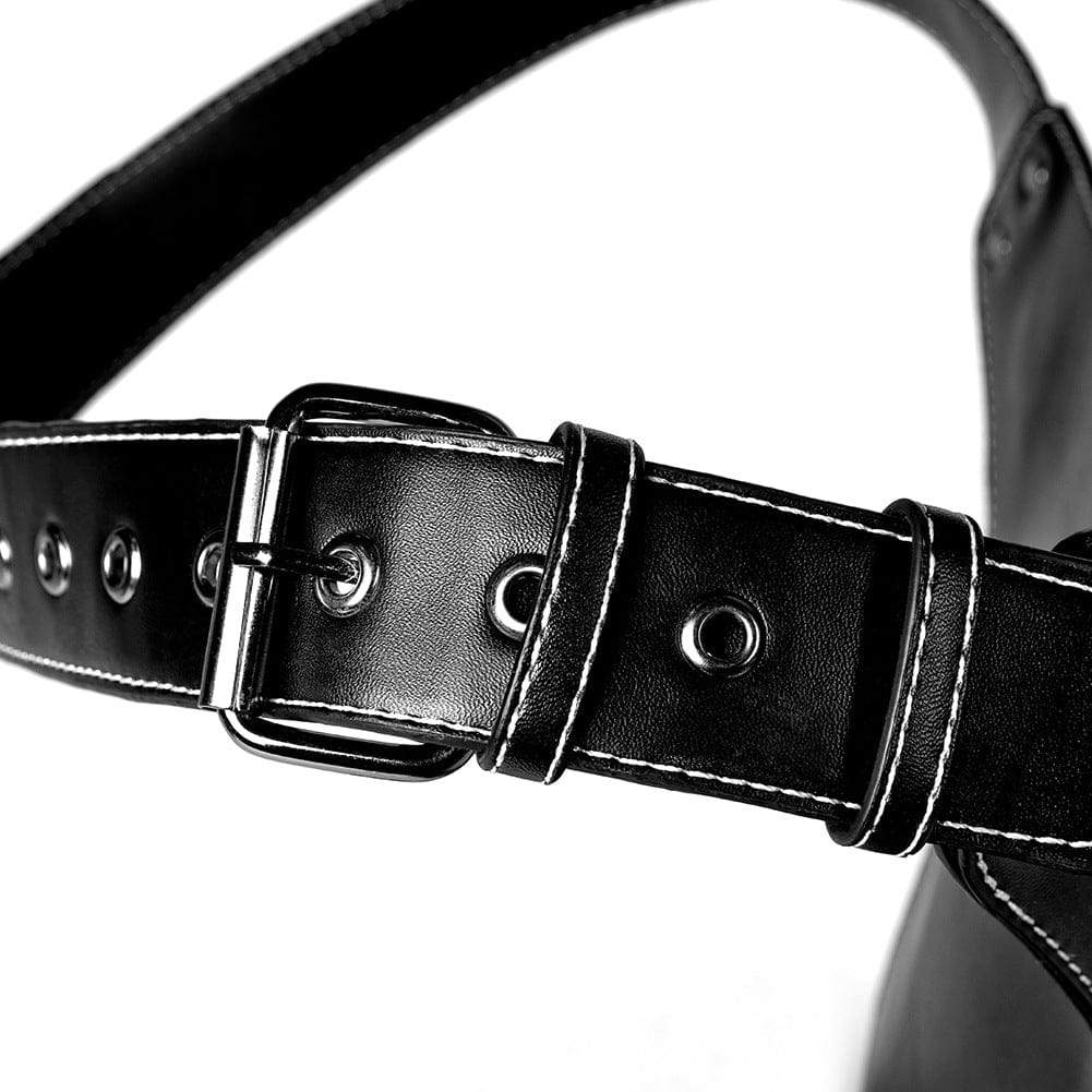 Unisex Punk Snakeskin Waist Bag - Image 8