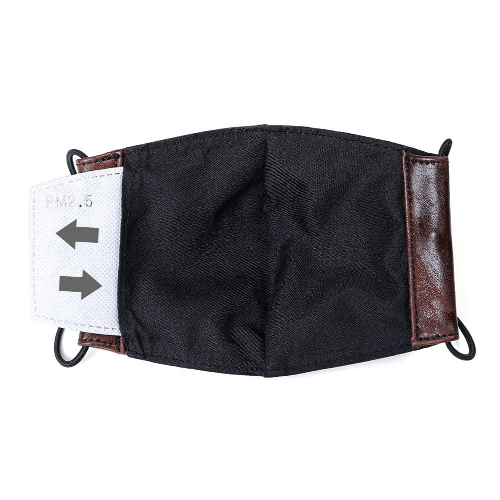 Unisex Steampunk Rivets Eyelets Mask - Image 4