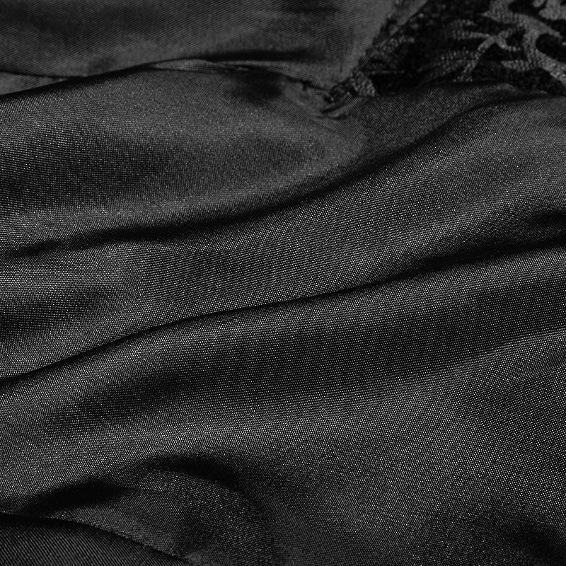 Men's Victorian Swallow Tail Sleeveless Velveteen Vest - Image 9