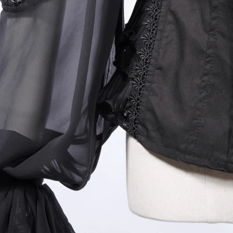 Vintage Frilly Full Sleeve Shirt - Image 8