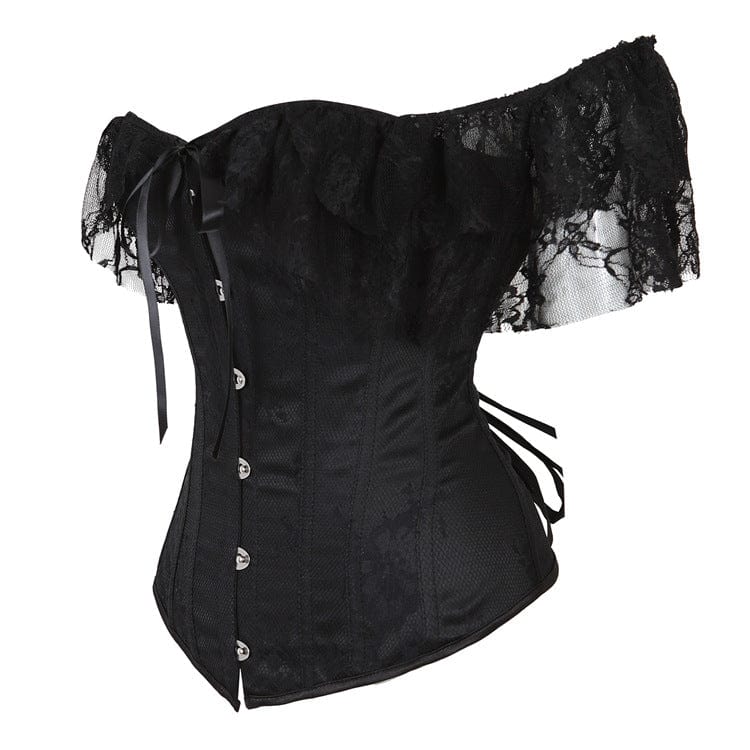 Women's Lace-up Buckles Fitted Corsets - Image 3