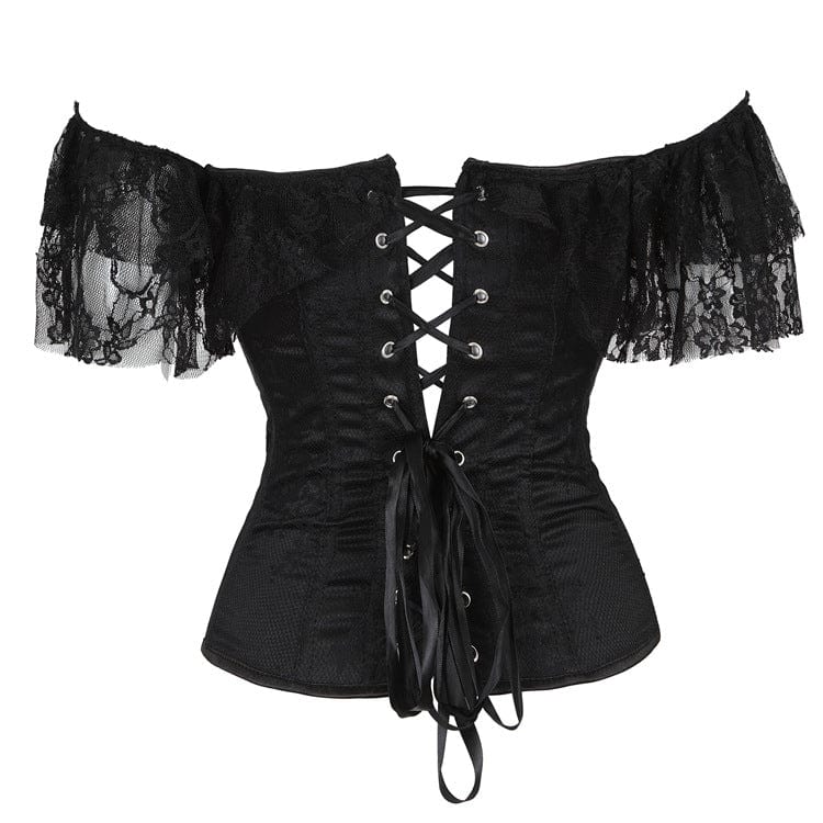 Women's Lace-up Buckles Fitted Corsets - Image 4