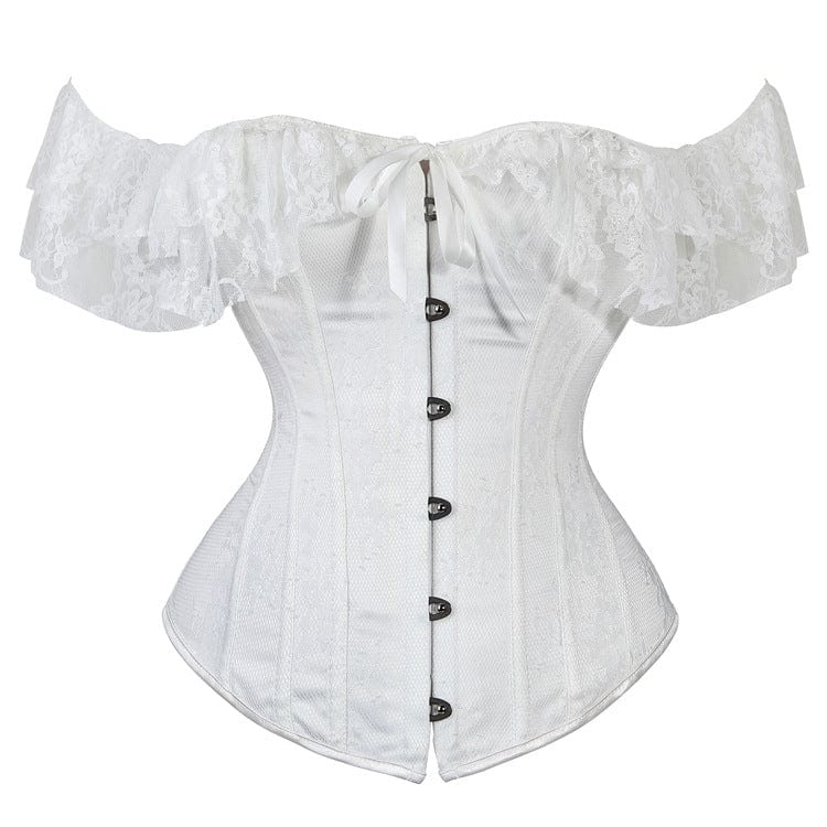 Women's Lace-up Buckles Fitted Corsets - Image 5
