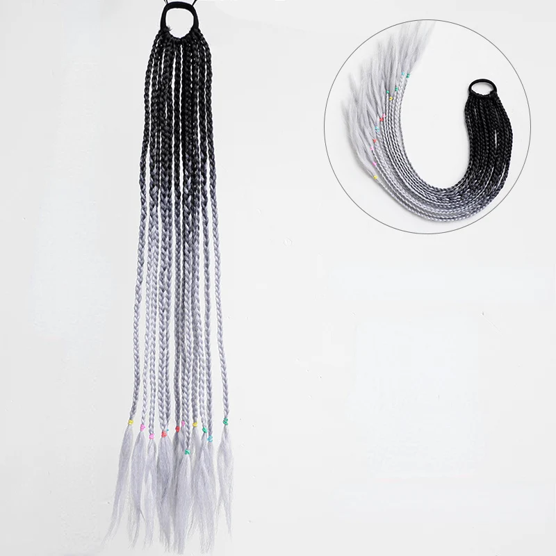 Women's Afro Curly Synthetic Hair Extension - Image 5