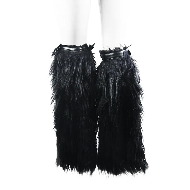 Women's Faux Fur Leg Warmer - Image 6