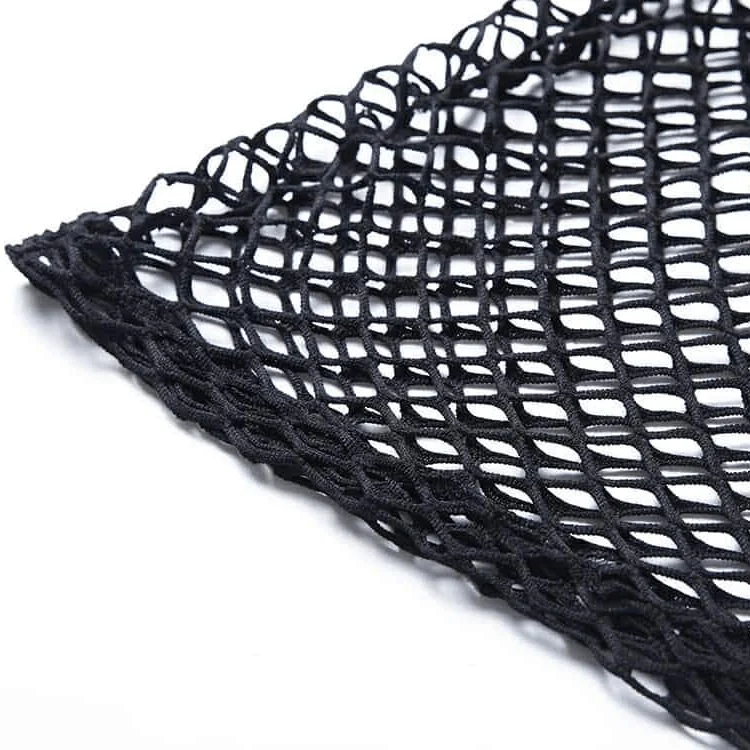 Women's Fishnet Mesh Fitted Top - Image 7