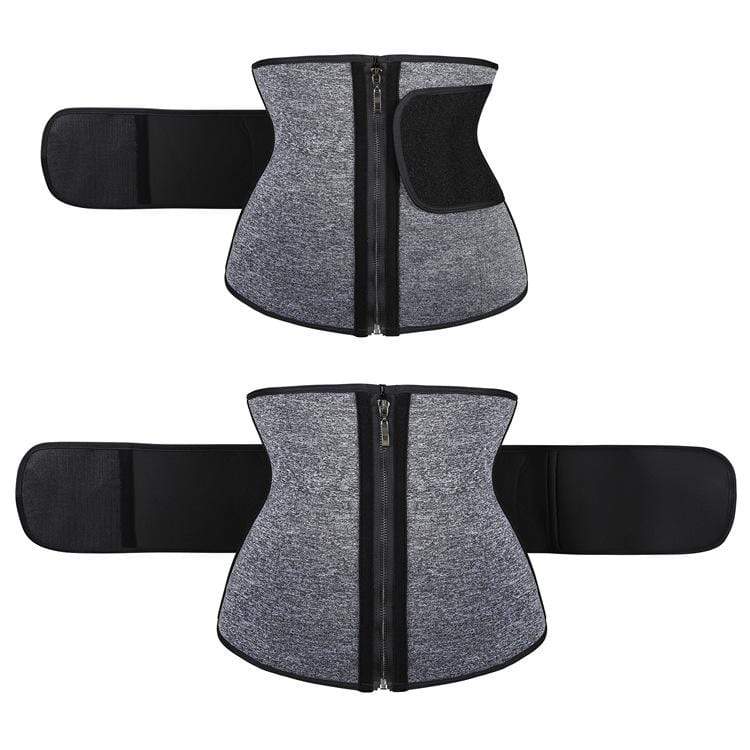Women's Front Zip Hook And Loop Underbust Corsets - Image 10