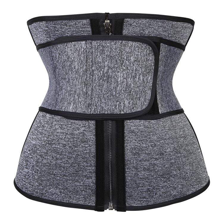 Women's Front Zip Hook And Loop Underbust Corsets - Image 2