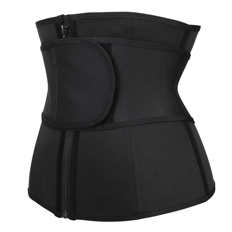 Women's Front Zip Hook And Loop Underbust Corsets - Image 3