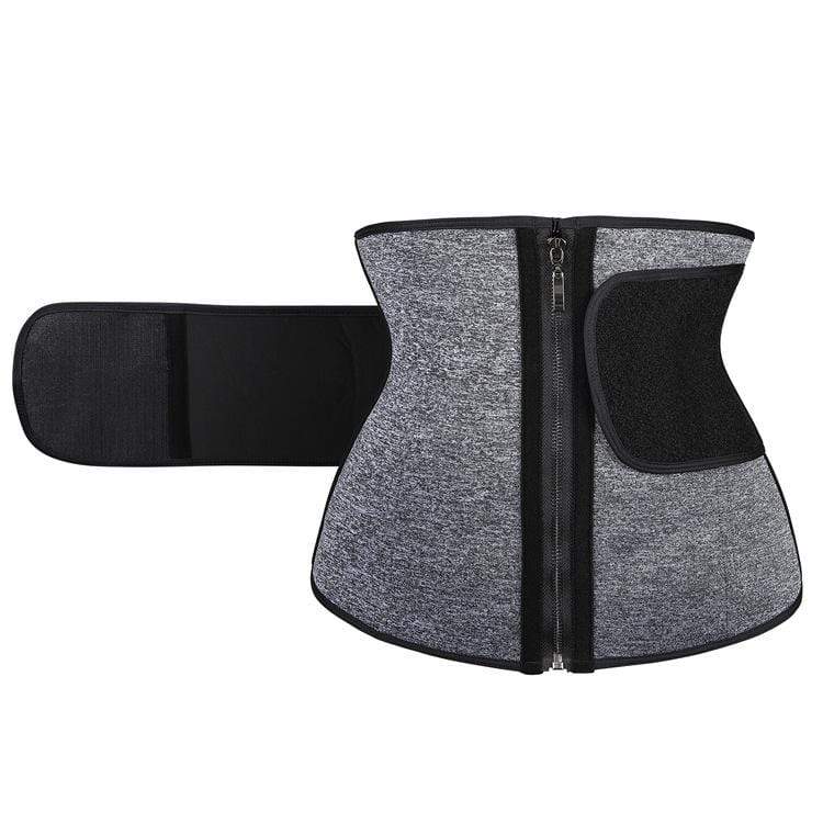 Women's Front Zip Hook And Loop Underbust Corsets - Image 8