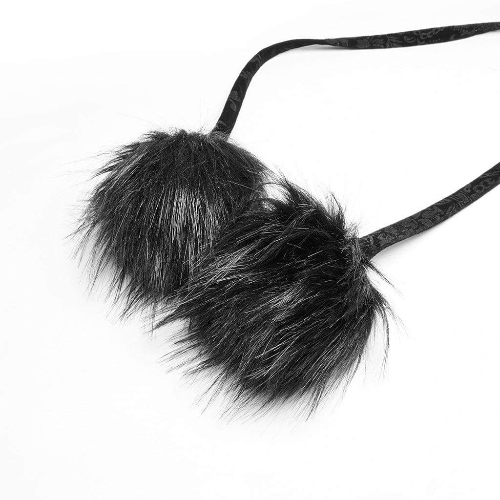 Women's Goth Hooded Woolen Cloak - Image 9