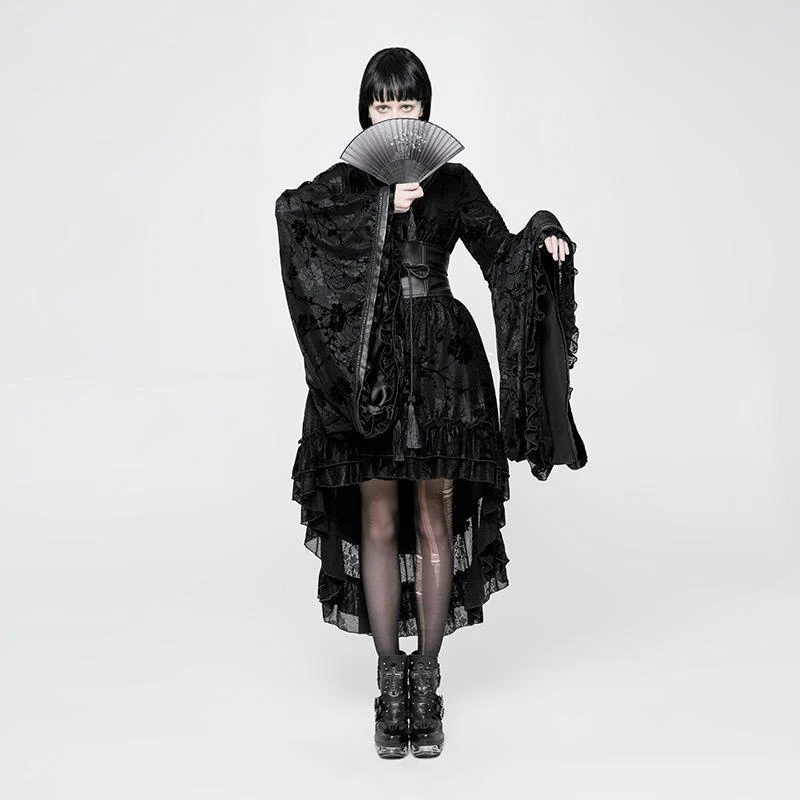 Women's Goth Kimono Dress - Image 4