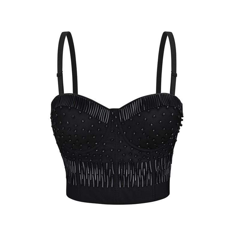 Women's Goth Sequins Bustiers - Image 2