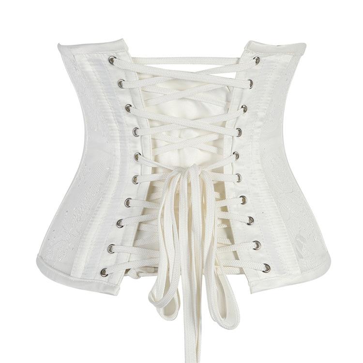 Women's Gothic 10-steel boned Mesh Underbust Corsets - Image 10