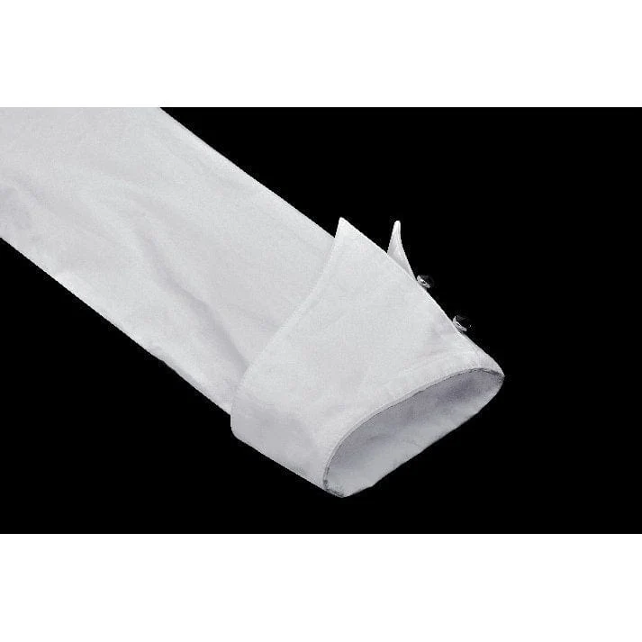 Women's Gothic Bat Collar Ruffled Shirt - Image 19