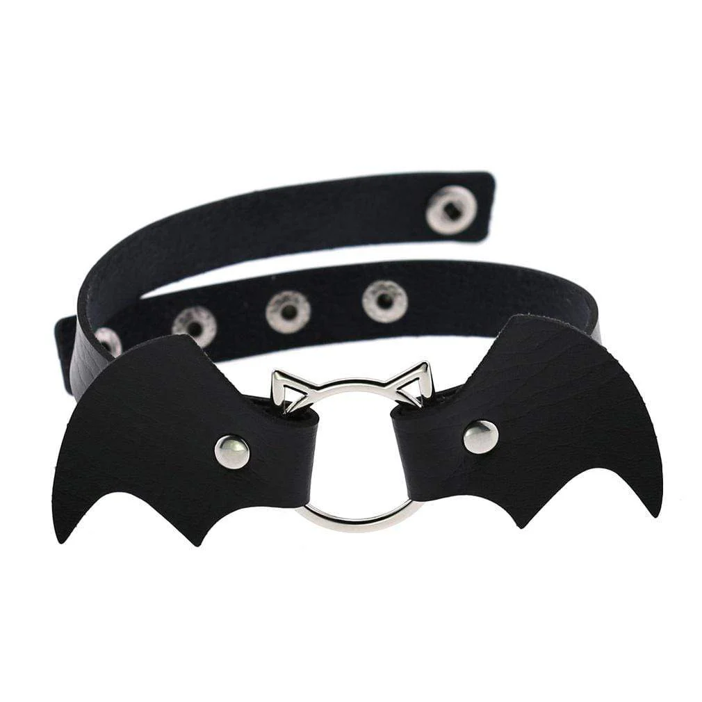 Women's Gothic Bat Shape Chokers - Image 4