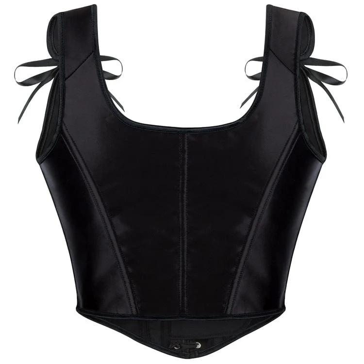 Women's Gothic Lace-up Boned Overbust Corset - Image 3