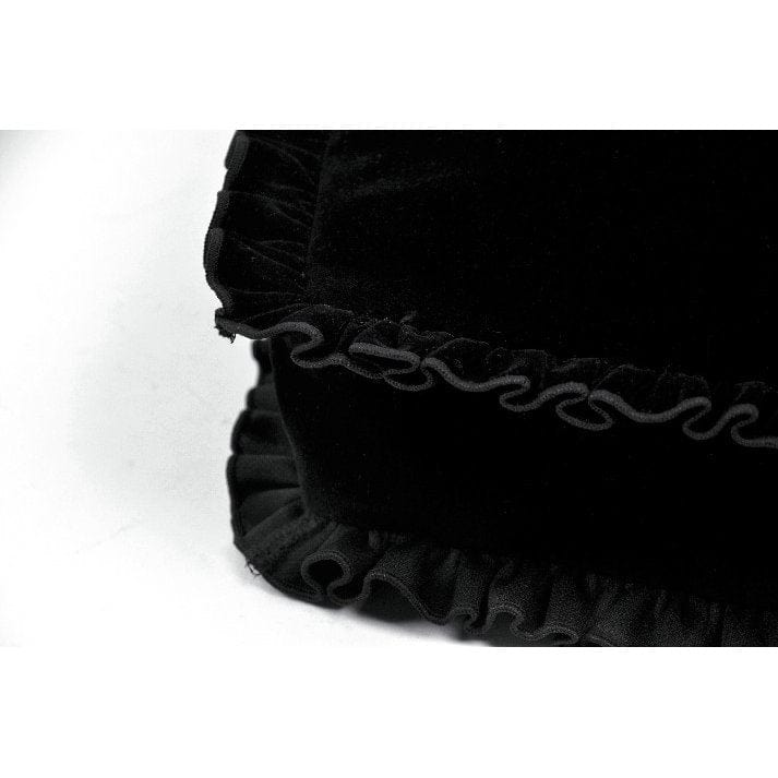 Women's Gothic Bow Black&White Heart Bag - Image 17
