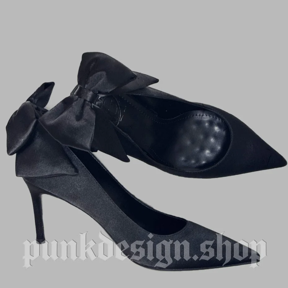 Women's Gothic Bowknot Stilettos - Image 5