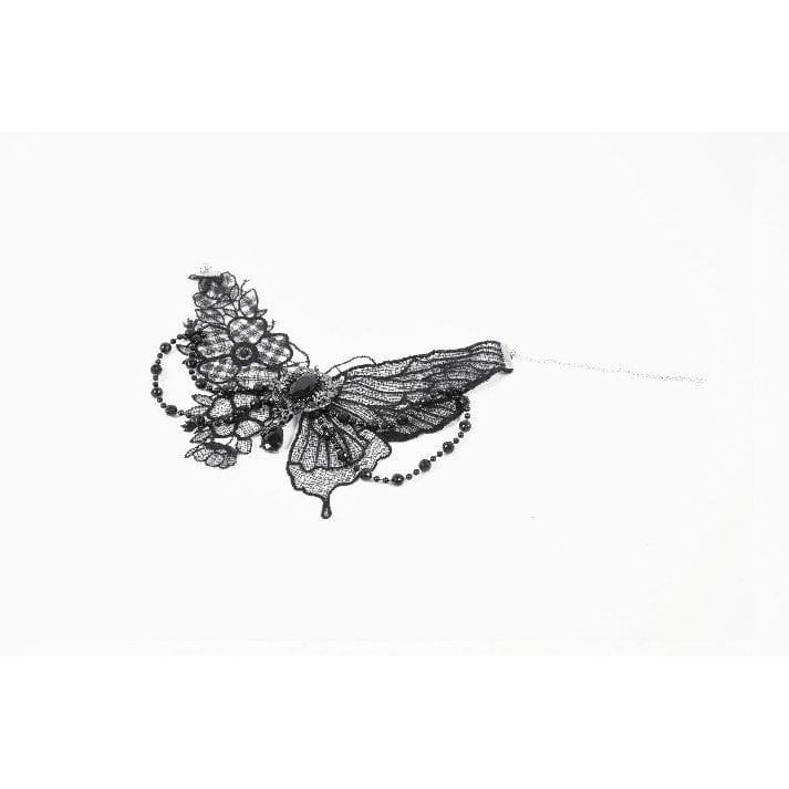 Women's Gothic Butterfly Lace Choker - Image 14
