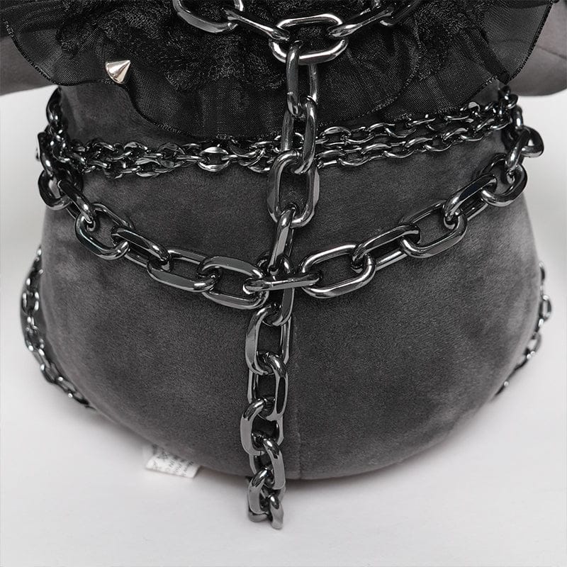 Women's Gothic Chained Rabbit Doll - Image 11