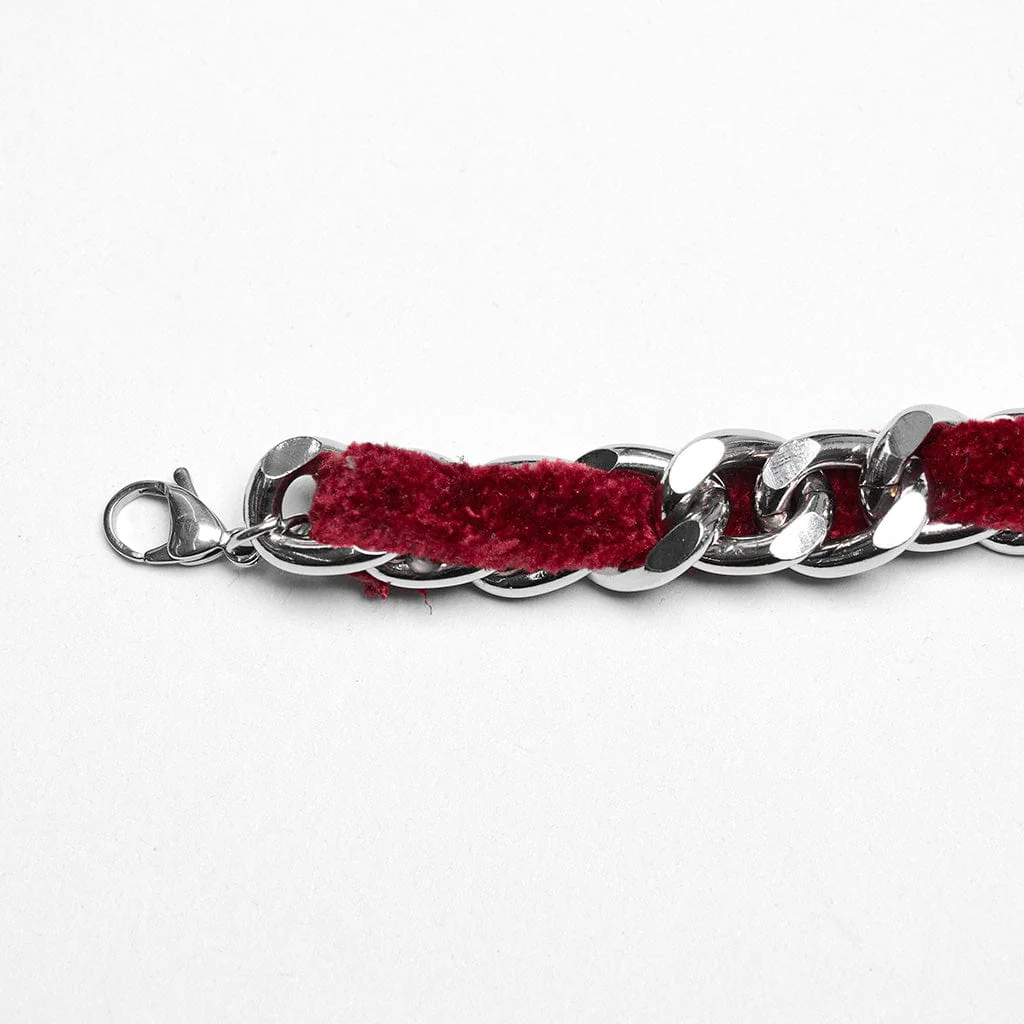 Women's Gothic Cross Choker Red - Image 7