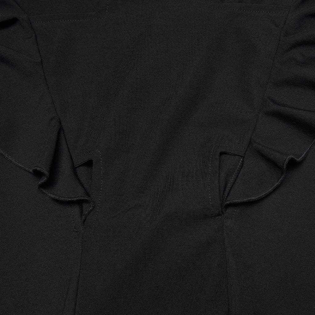 Women's Gothic Cross Halterneck High Low Dress - Image 8