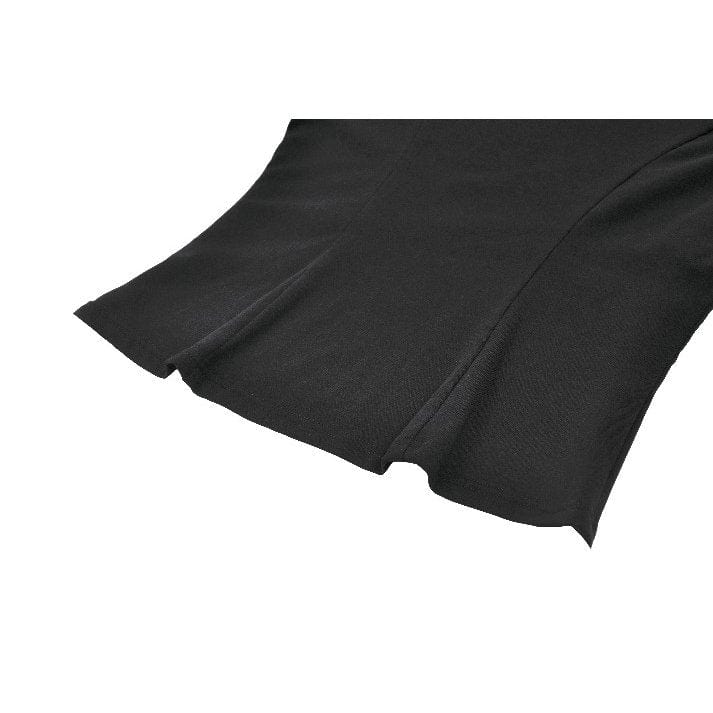 Women's Gothic Cut-out Butterfly Mesh Sleeves Shirt - Image 18
