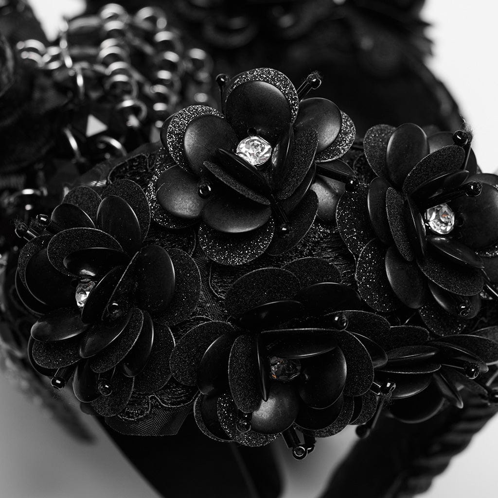 Women's Gothic Demon Horn Headwear - Image 7